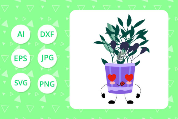 Cute and Charming Kawaii Valentine Floral Plant