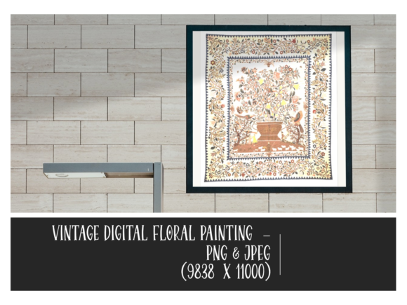 Discover the Charm of Vintage Floral Digital Paper