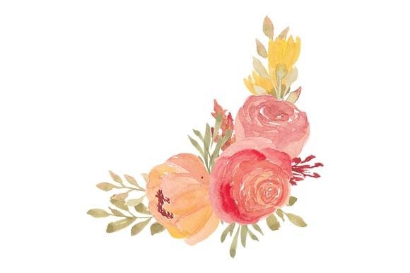 Enhance Your Designs with Rose Peony Floral Curve