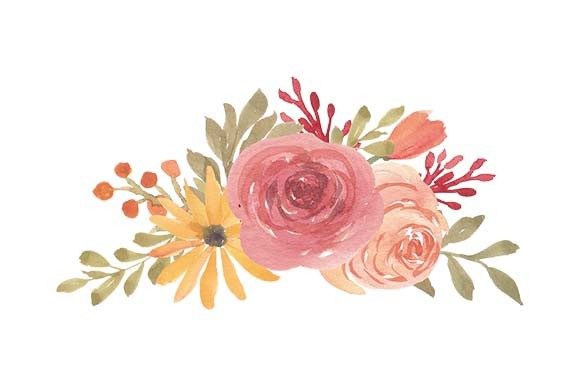 Enhance Your Designs with Watercolor Rose Floral