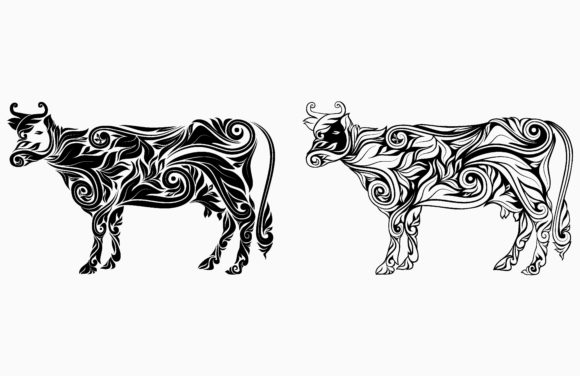 Exploring the Unique Charm of Cow with Floral Ornament
