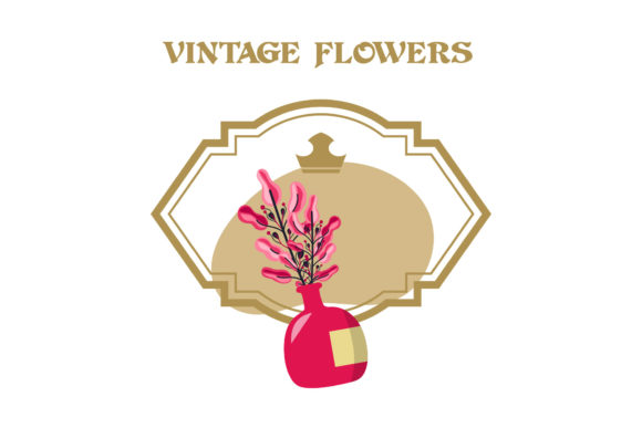 Floral Retro Decoration Border Design: A Versatile Tool for Creative Projects