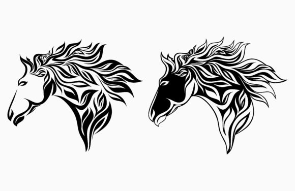 Tiger with Floral Ornament: A Versatile and Stylish Illustration for Various Uses